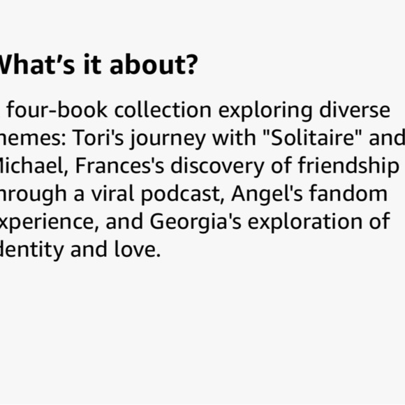 Alice Oseman Four-Book Solitaire Collection Box Set - Paperback - Picture 2 of 2